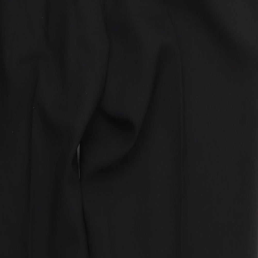 George Womens Black   Trousers  Size 16 L27 in