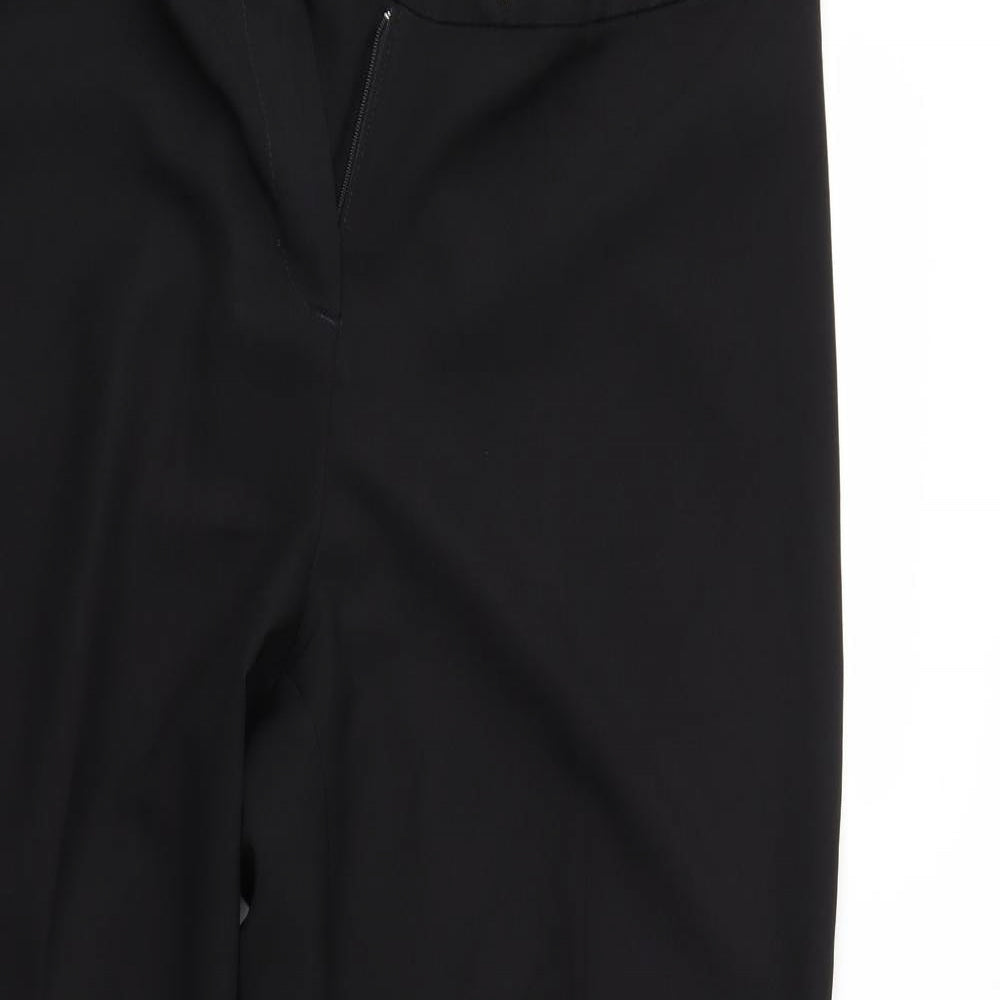 George Womens Black   Trousers  Size 16 L27 in