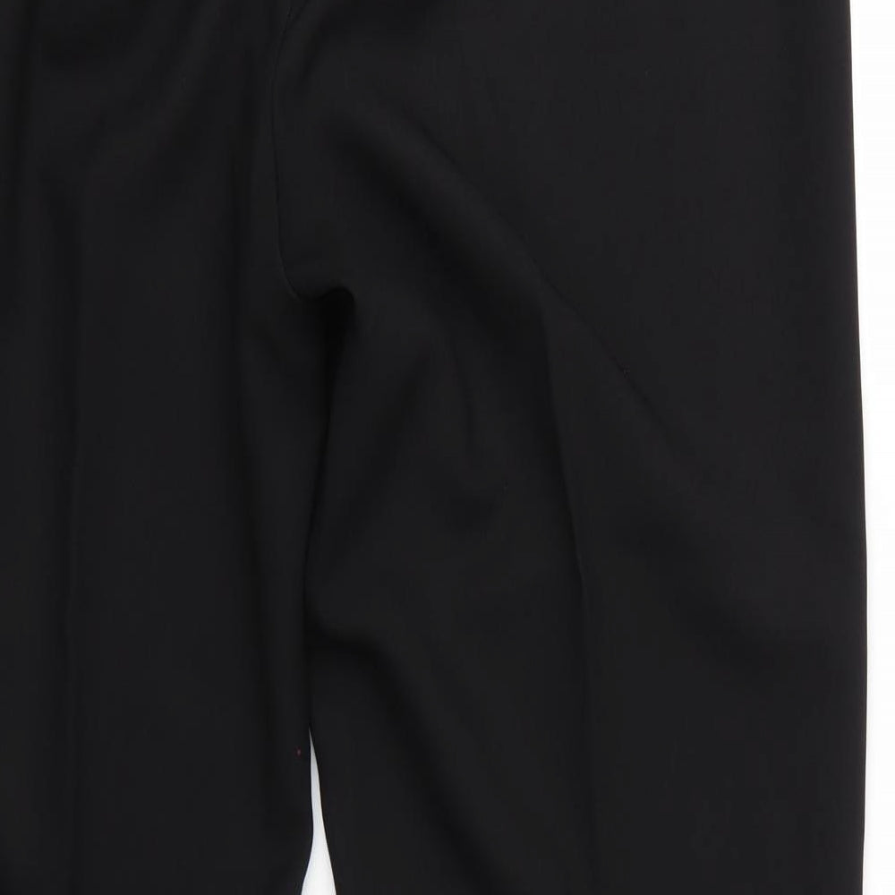 George Womens Black   Trousers  Size 16 L27 in