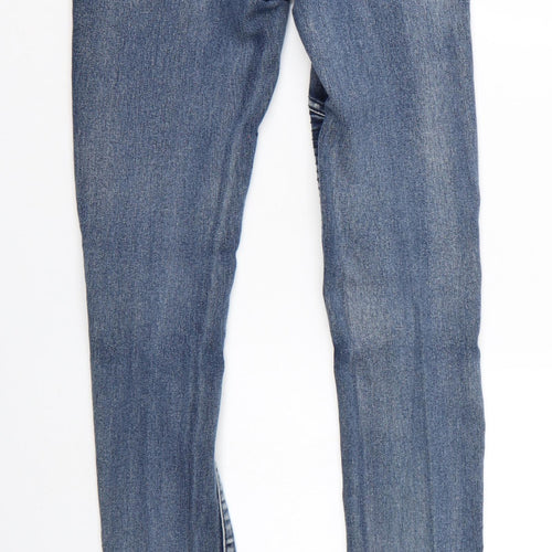 Boohoo Men Mens Blue  Denim Skinny Jeans Size 30 L30 in
