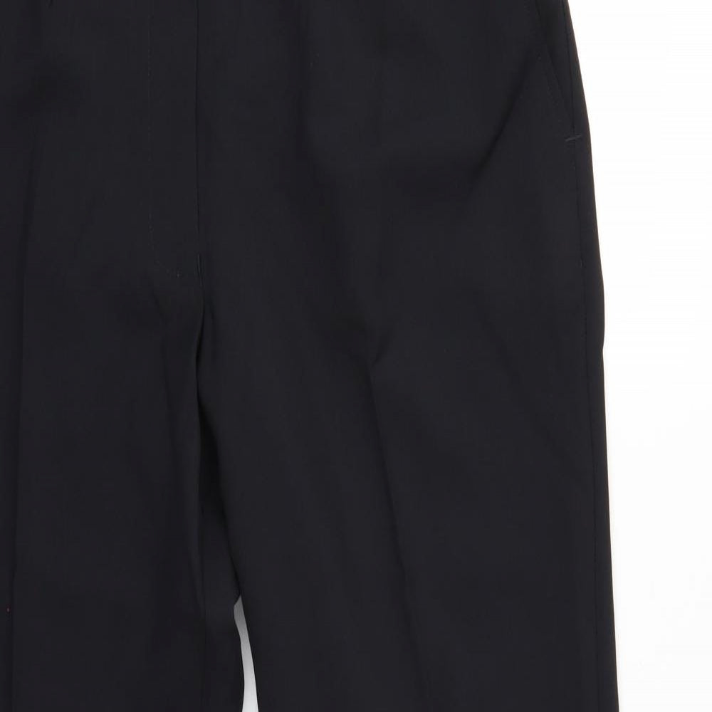 Dientions Womens Black   Trousers  Size 12 L28 in