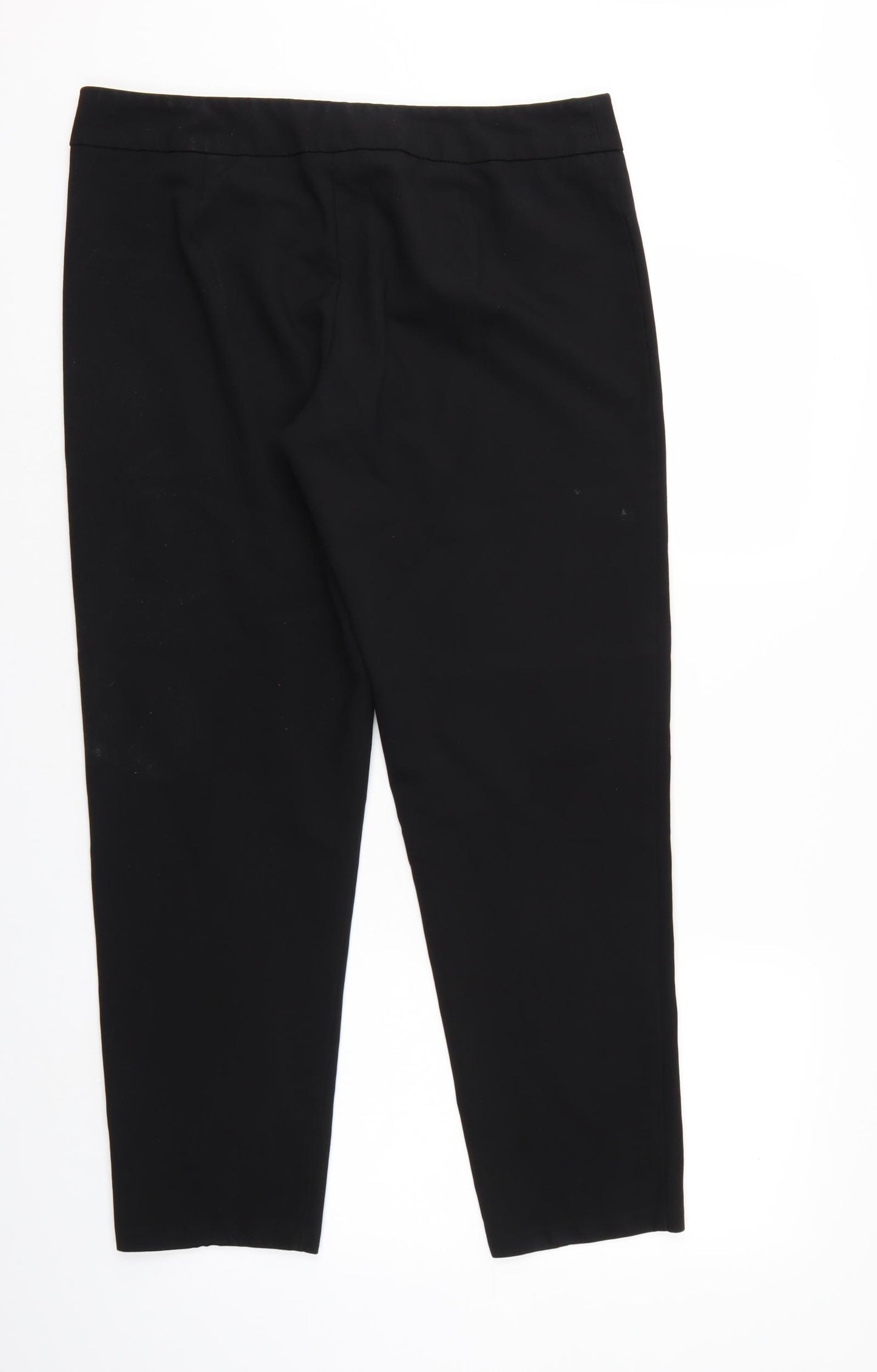 George Womens Black   Trousers  Size 14 L27 in