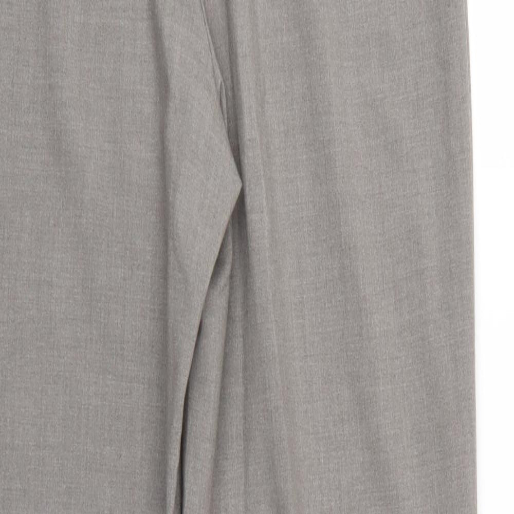 Marks and Spencer Womens Grey   Trousers  Size 8 L29 in