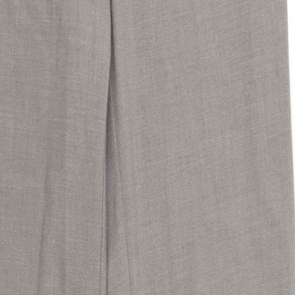 Marks and Spencer Womens Grey   Trousers  Size 8 L29 in