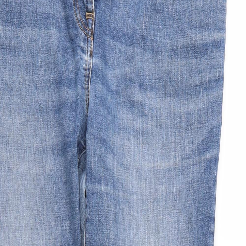 NEXT Womens Blue  Denim Skinny Jeans Size 16 L28 in