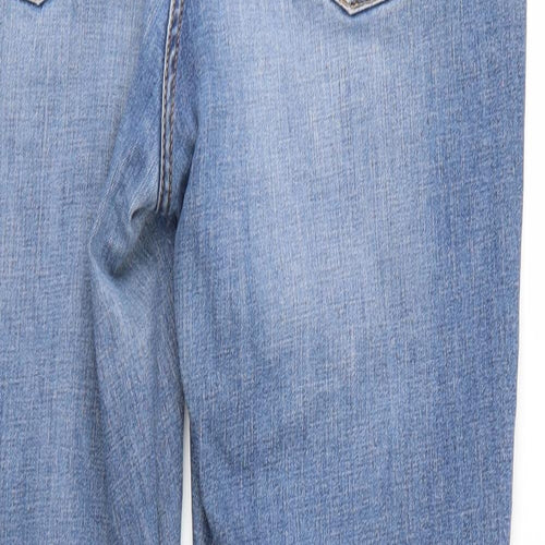 NEXT Womens Blue  Denim Skinny Jeans Size 16 L28 in