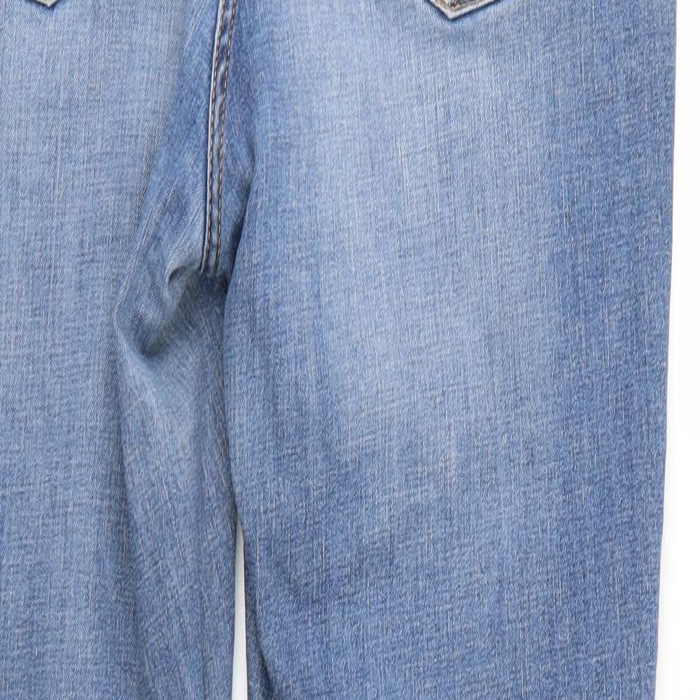 NEXT Womens Blue  Denim Skinny Jeans Size 16 L28 in