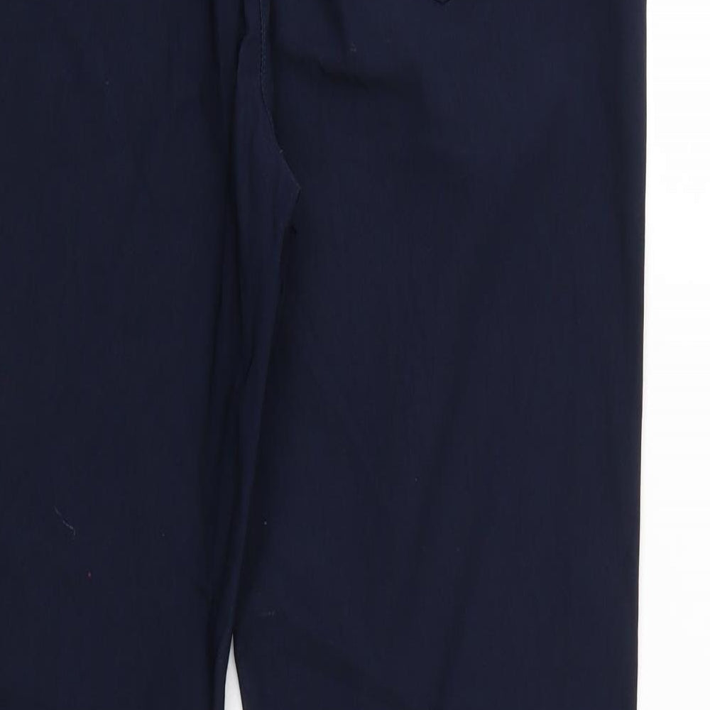 Cotton Traders Womens Blue   Trousers  Size 14 L27 in