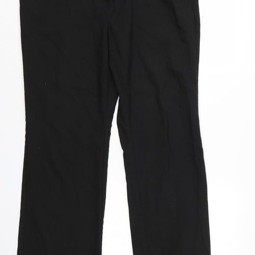 NEXT Womens Black   Trousers  Size 14 L30 in