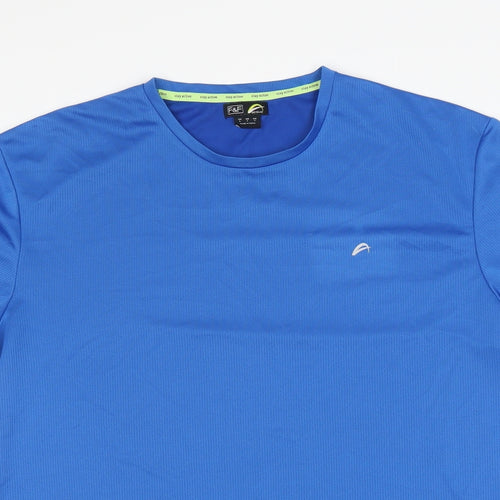 F&F Mens Blue   Basic T-Shirt Size L