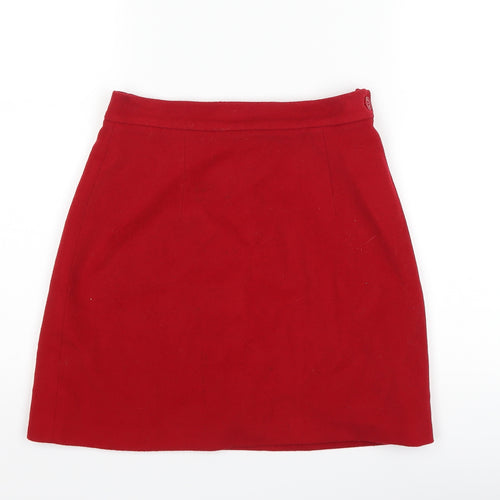Jigsaw Womens Red   A-Line Skirt Size 8