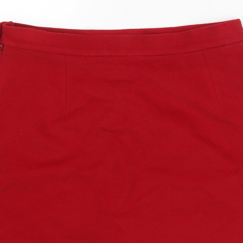 Jigsaw Womens Red   A-Line Skirt Size 8