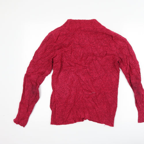 M&Co Womens Pink   Pullover Jumper Size M