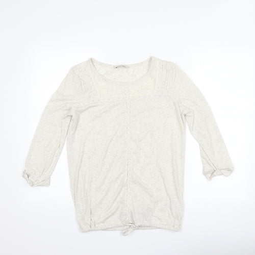 NEXT Womens Beige   Basic T-Shirt Size 8