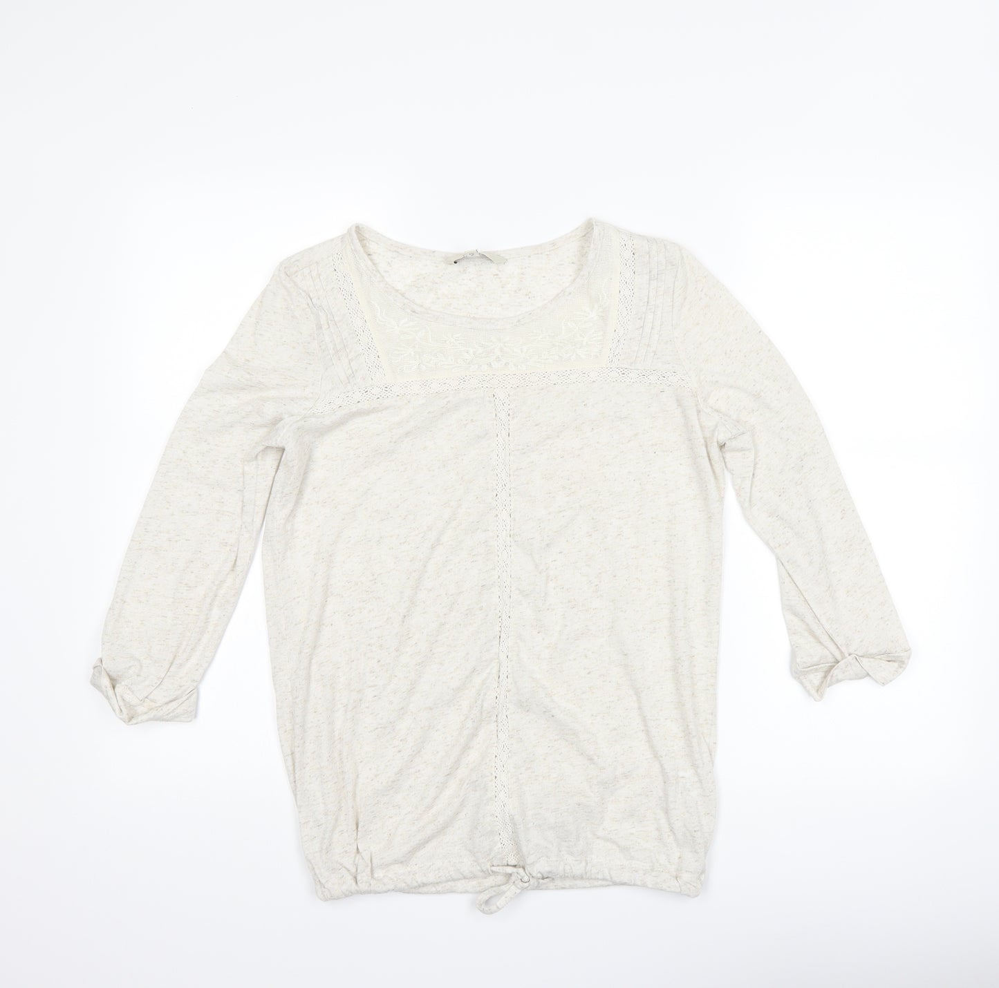 NEXT Womens Beige   Basic T-Shirt Size 8
