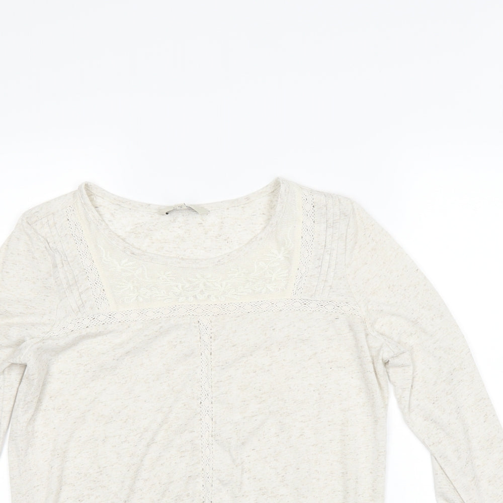 NEXT Womens Beige   Basic T-Shirt Size 8