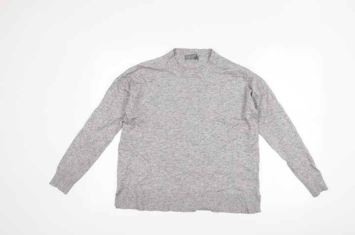 Oasis Womens Grey Pullover Jumper Size S