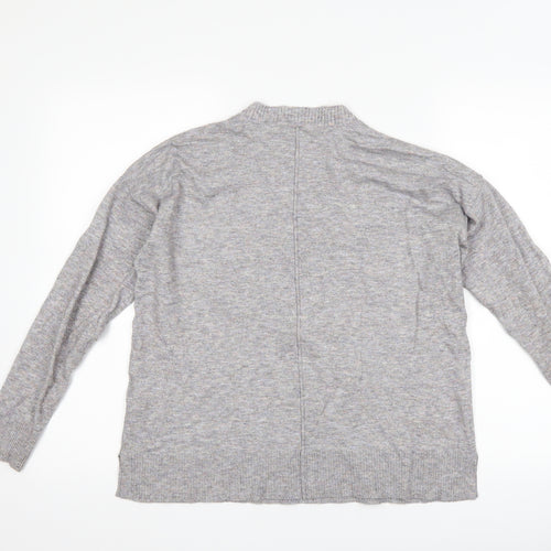 Oasis Womens Grey   Pullover Jumper Size S
