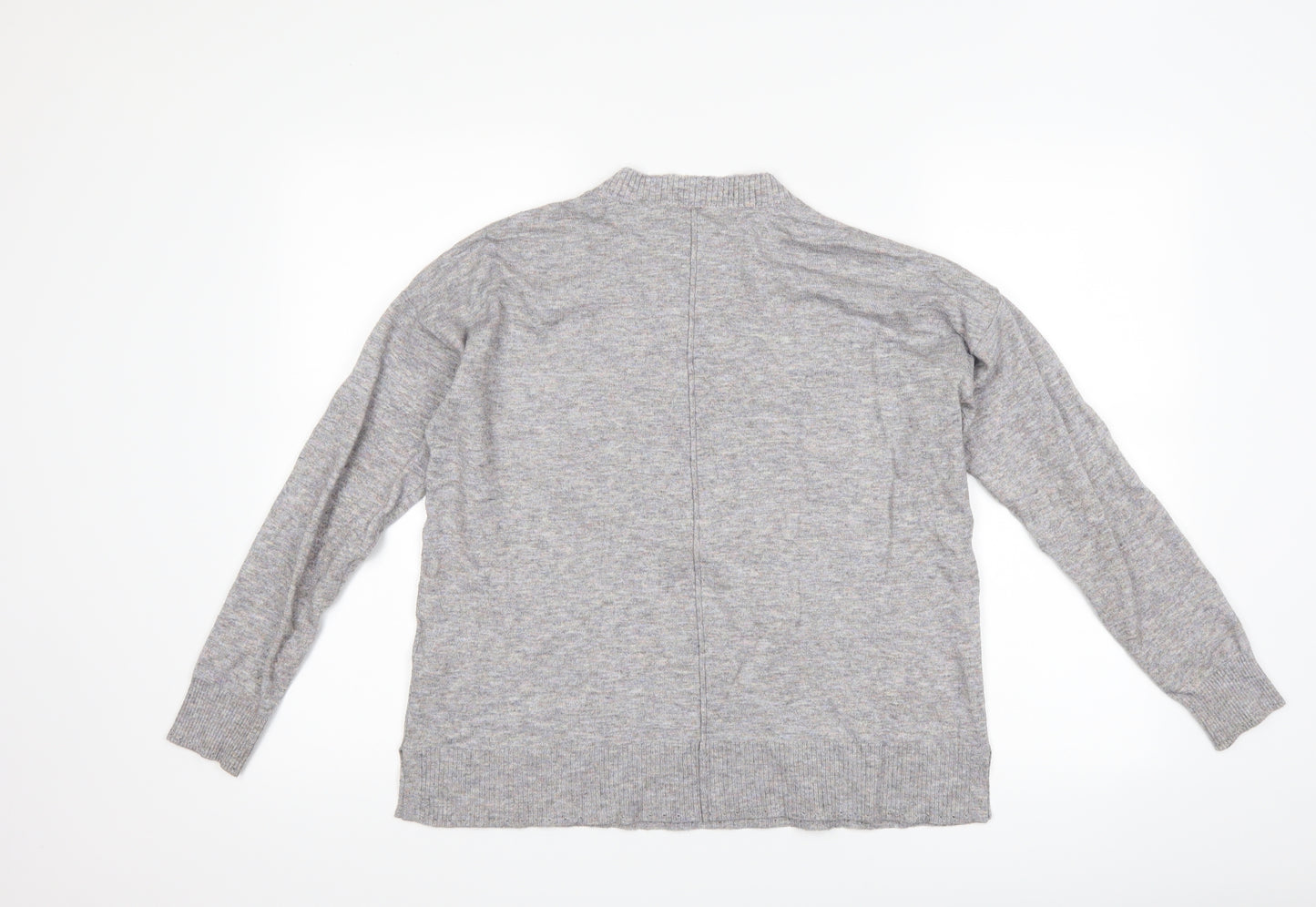 Oasis Womens Grey   Pullover Jumper Size S