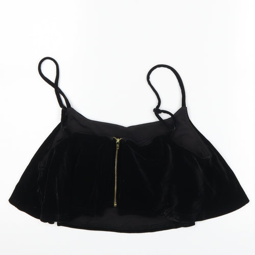 New Look Womens Black   Cropped Tank Size 14