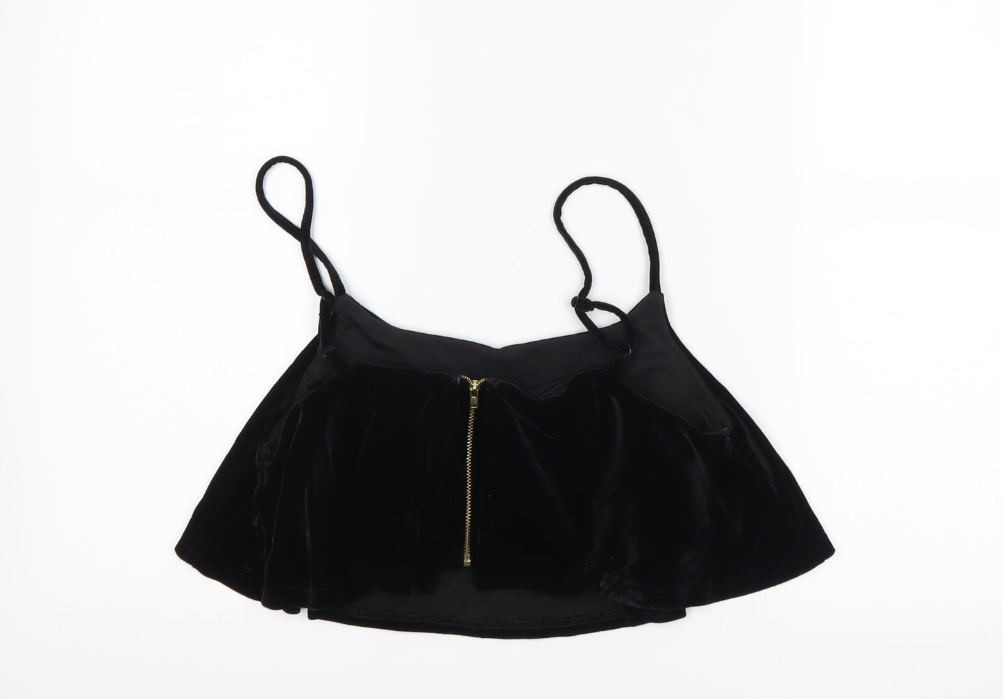 New Look Womens Black   Cropped Tank Size 14