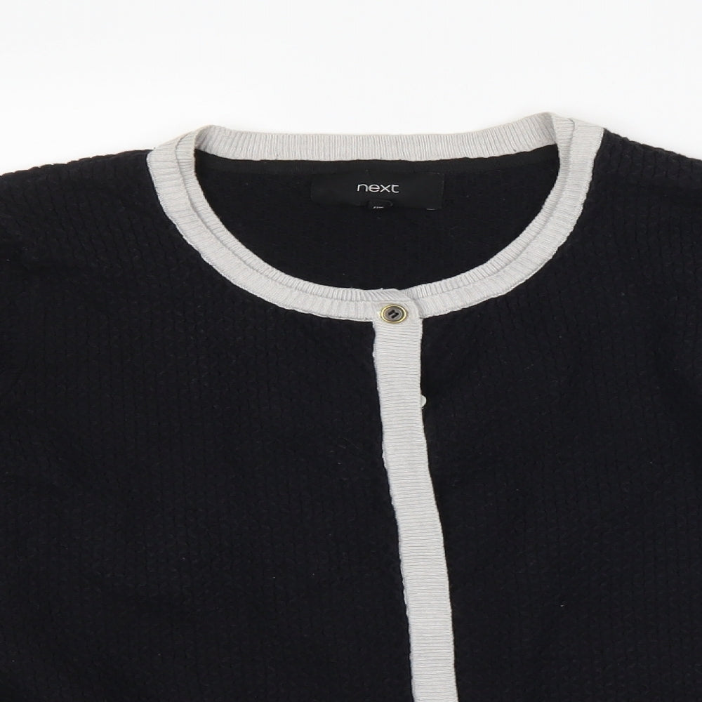 NEXT Womens Black   Cardigan Jumper Size 12