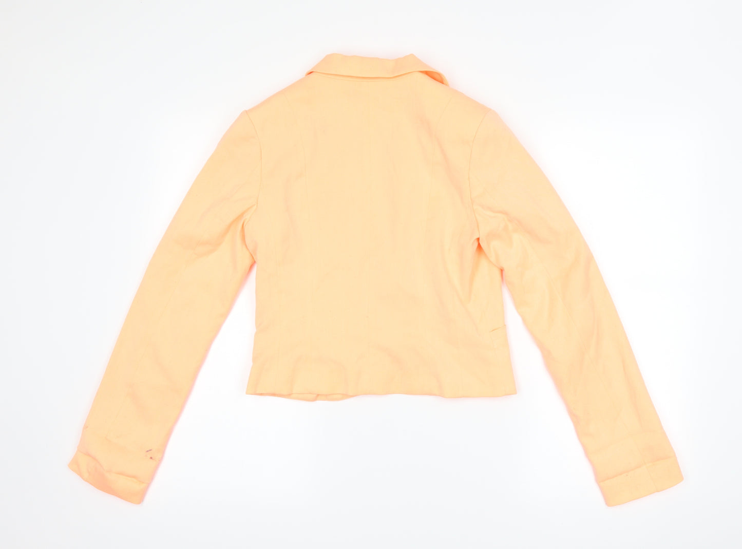 H&M Womens Orange   Jacket Suit Jacket Size 10  - neon