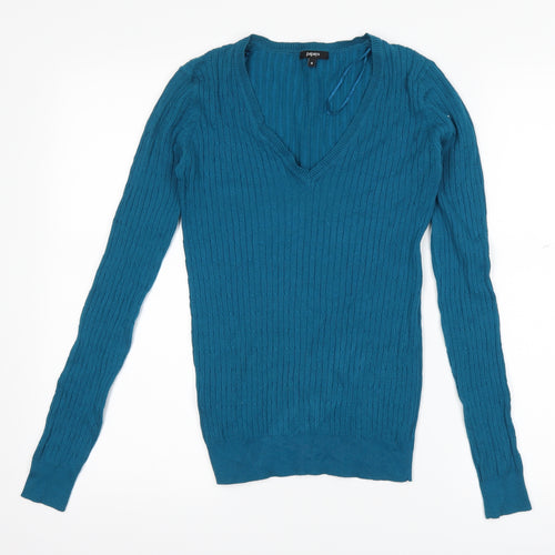 Papaya Womens Blue   Pullover Jumper Size 8