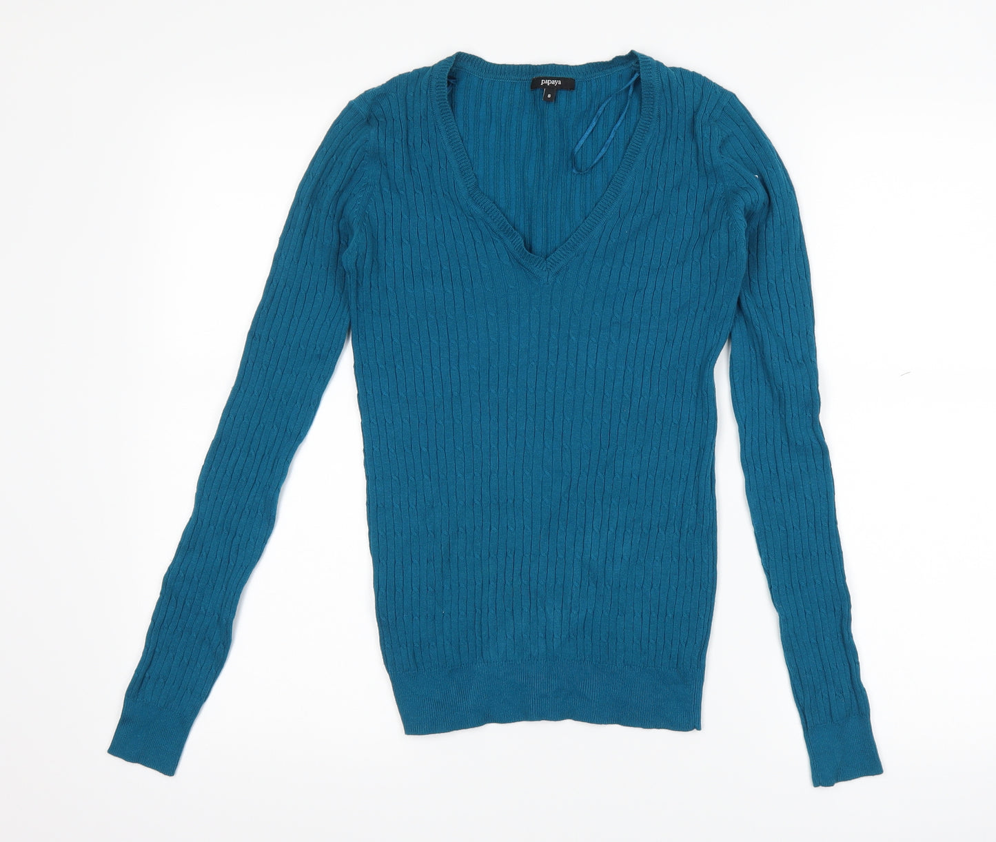 Papaya Womens Blue   Pullover Jumper Size 8