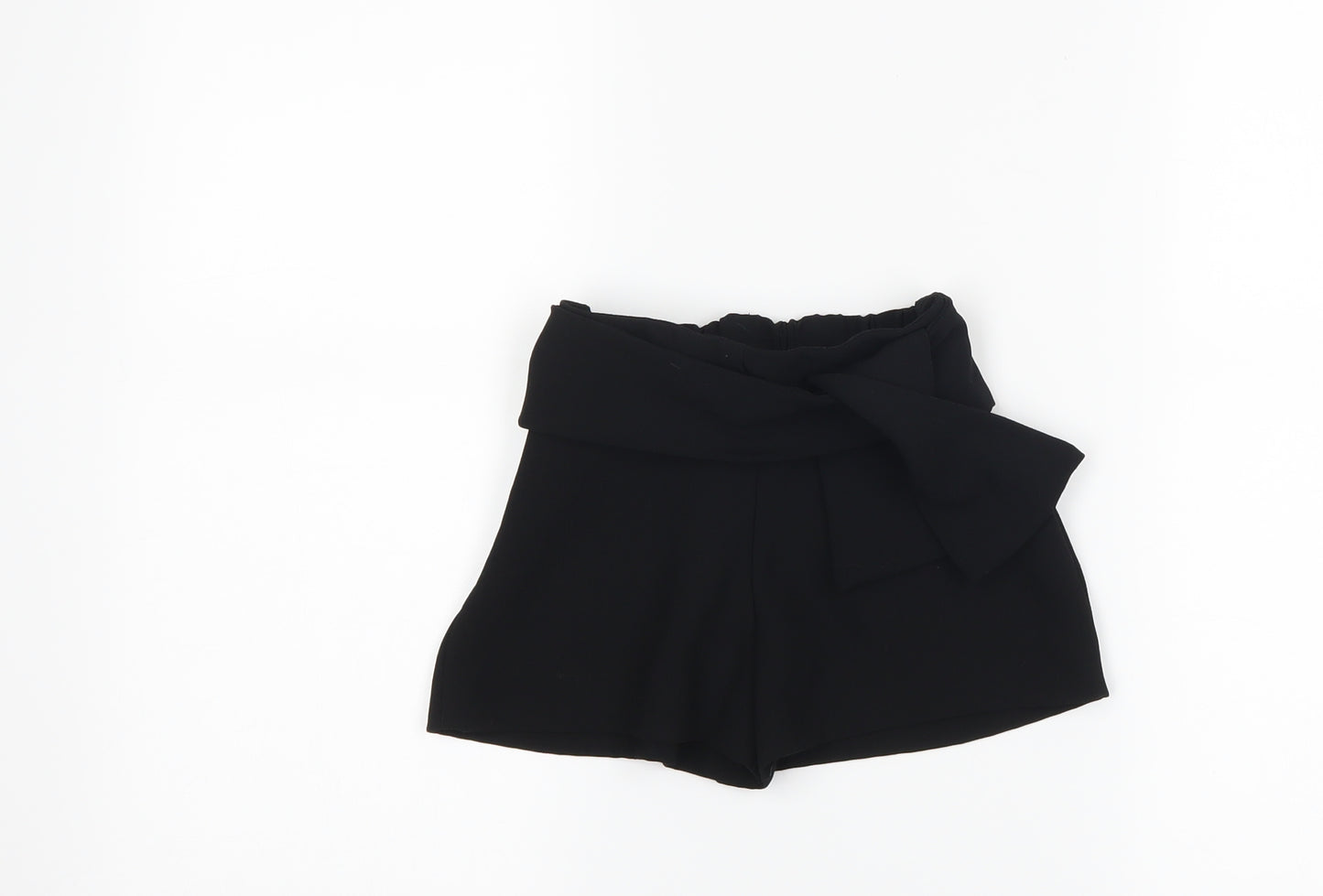 River Island Girls Black   Utility Shorts Size 5-6 Years