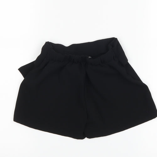 River Island Girls Black   Utility Shorts Size 5-6 Years