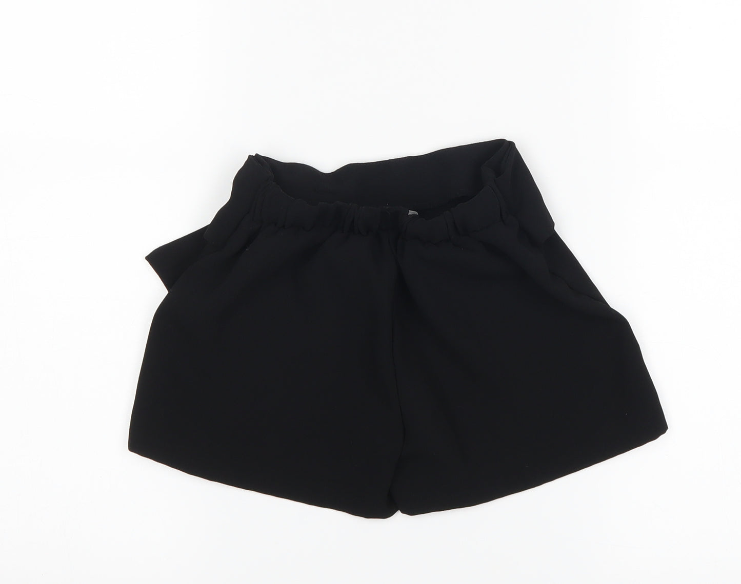 River Island Girls Black   Utility Shorts Size 5-6 Years