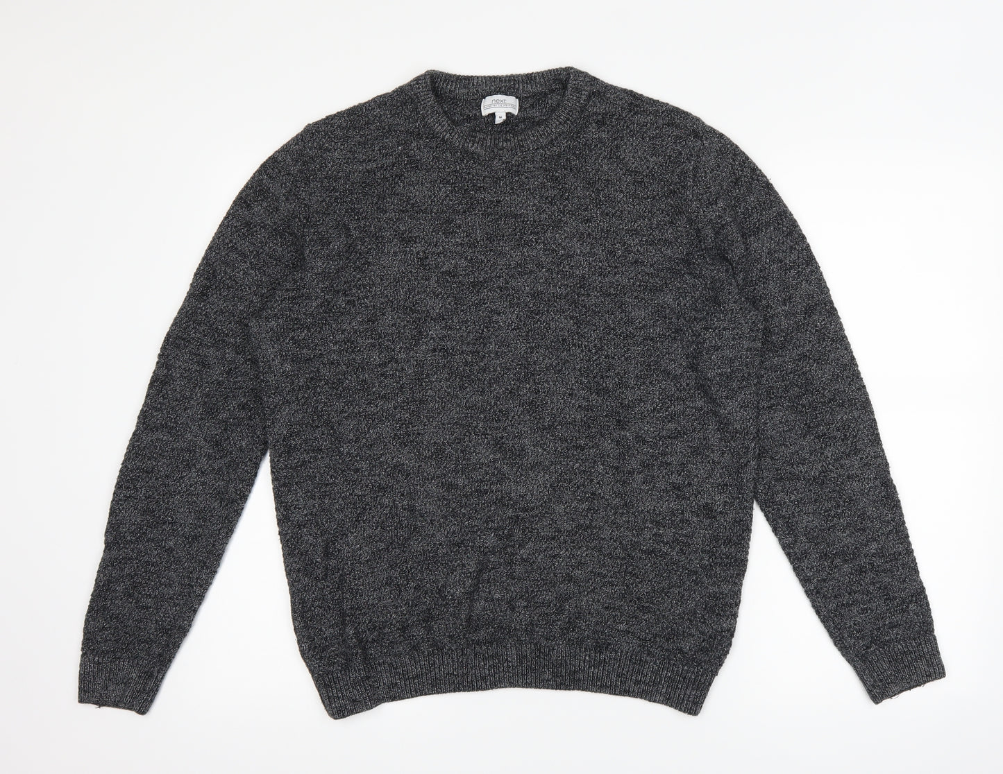NEXT Mens Black   Pullover Jumper Size M