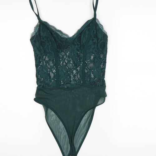 New Look Womens Green   Camisole Tank Size 10  - Body suit