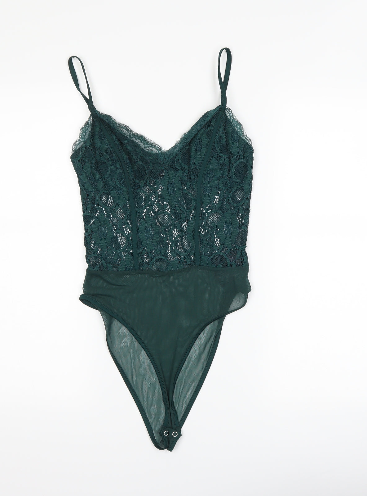 New Look Womens Green   Camisole Tank Size 10  - Body suit