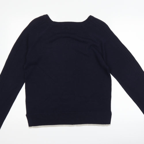 NEXT Womens Blue   Pullover Jumper Size 8  - star print