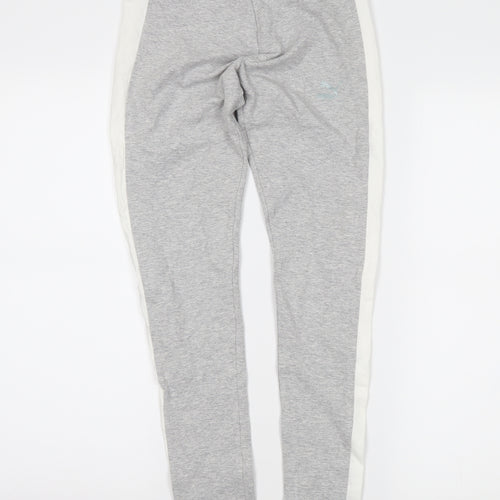 PUMA Womens Green   Jogger Leggings Size 10 L25 in