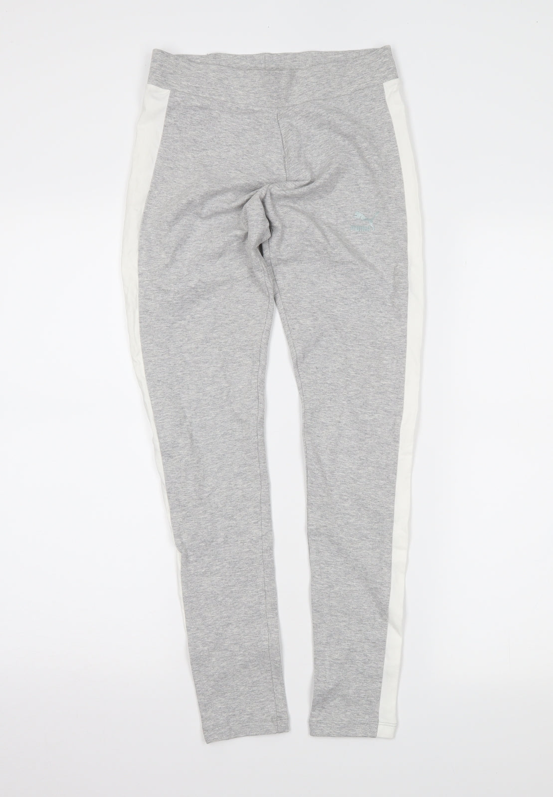 PUMA Womens Green   Jogger Leggings Size 10 L25 in