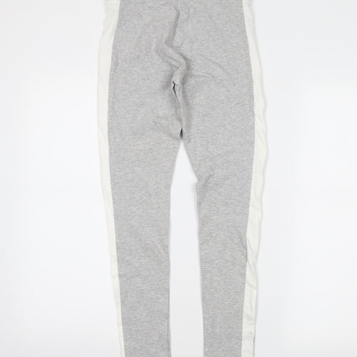 PUMA Womens Green   Jogger Leggings Size 10 L25 in