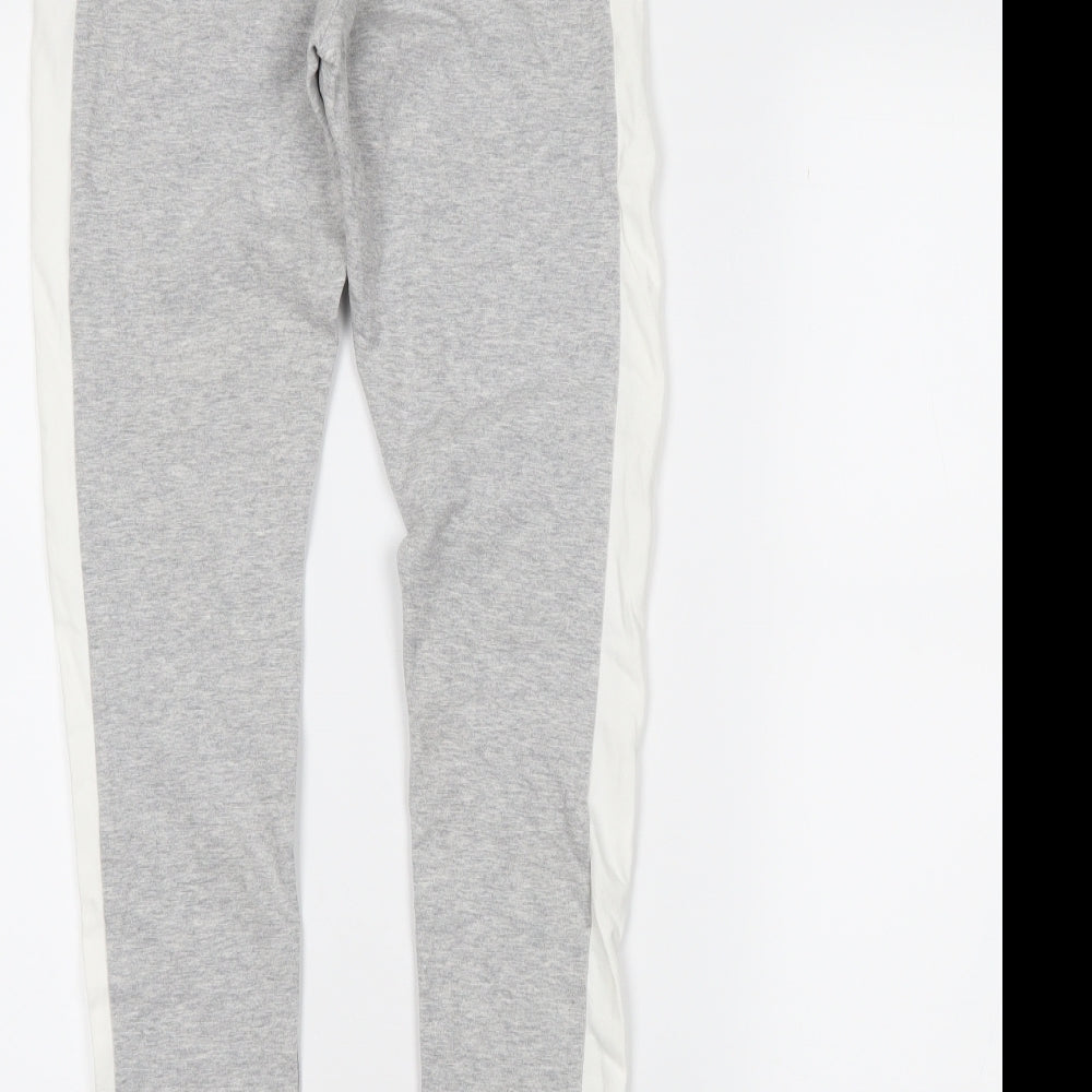 PUMA Womens Green   Jogger Leggings Size 10 L25 in