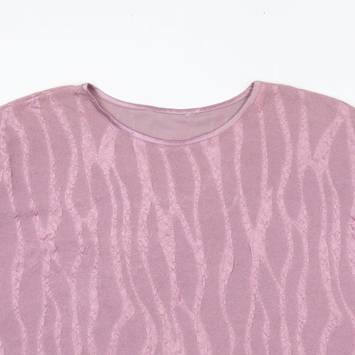 Bonmarché Womens Pink   Basic Blouse Size XL