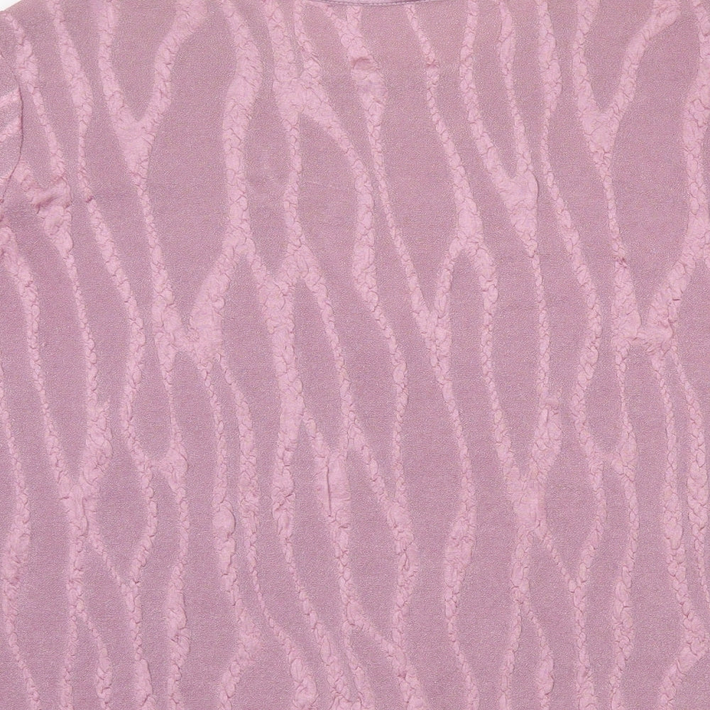 Bonmarché Womens Pink   Basic Blouse Size XL