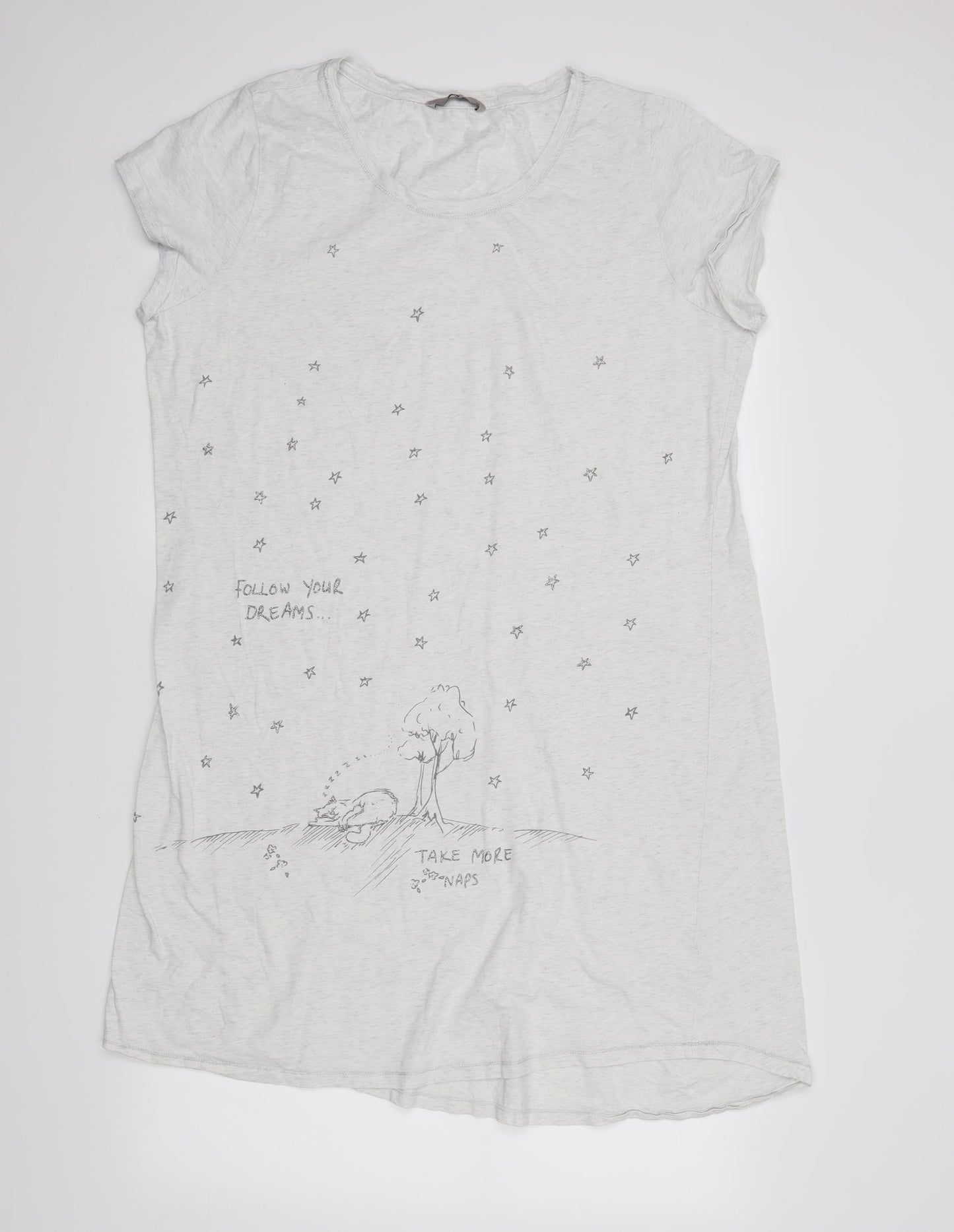 TU Womens White Solid  Cami Dress Size 18