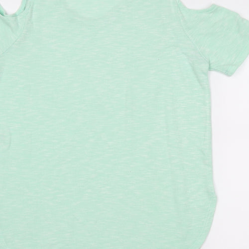 Select Womens Green   Tunic Blouse Size 10