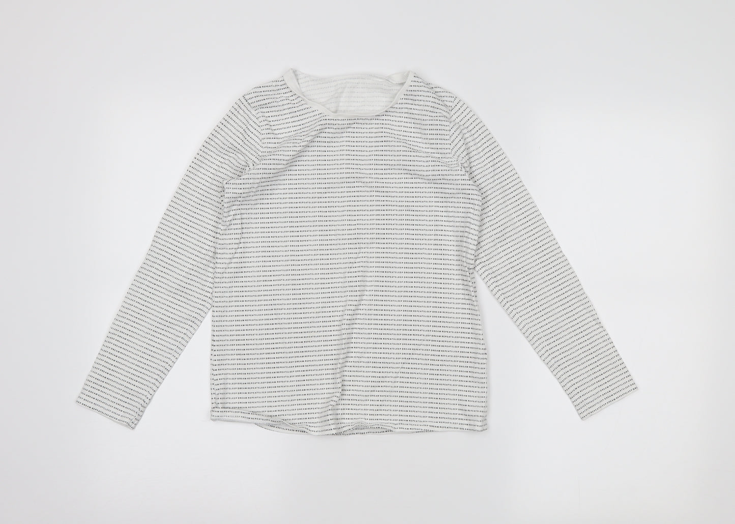 George Girls White   Basic T-Shirt Size 10-11 Years