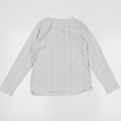George Girls White   Basic T-Shirt Size 10-11 Years