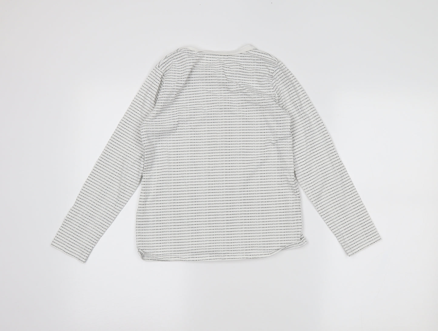George Girls White   Basic T-Shirt Size 10-11 Years