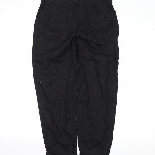 F&F Womens Black   Cargo Trousers Size 12 L25 in