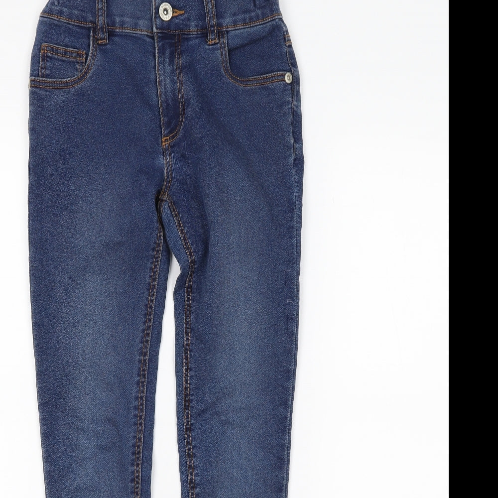 bluzoo Girls Blue  Denim Skinny Jeans Size 9 Years