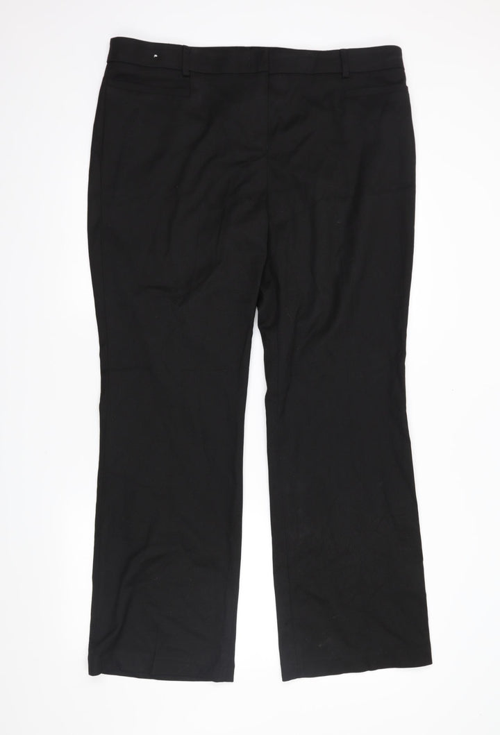 NEXT Womens Black   Trousers  Size 16 L30 in